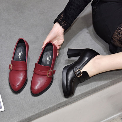 Women's heels with tapered silhouette and elevated form