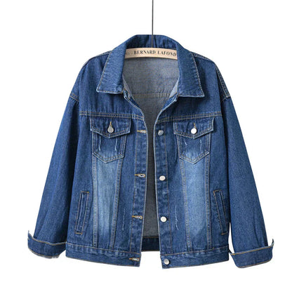 Women's jacket with straight cut and pocket detail