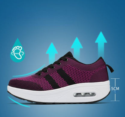 Women's walking sneakers with clean shape and low-cut design