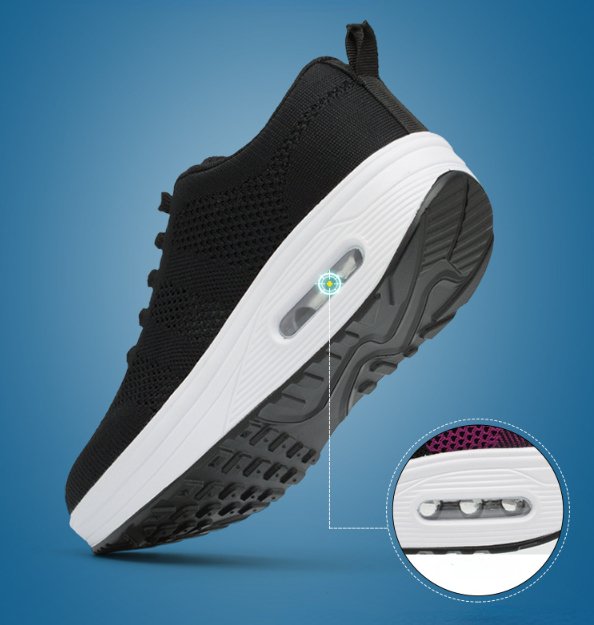Women's walking sneakers with clean shape and low-cut design
